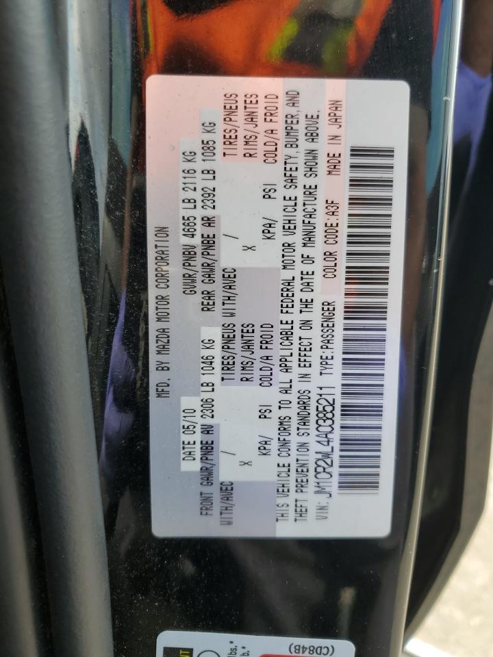 2010 Mazda 5 VIN: JM1CR2WL4A0385211 Lot: 57167135