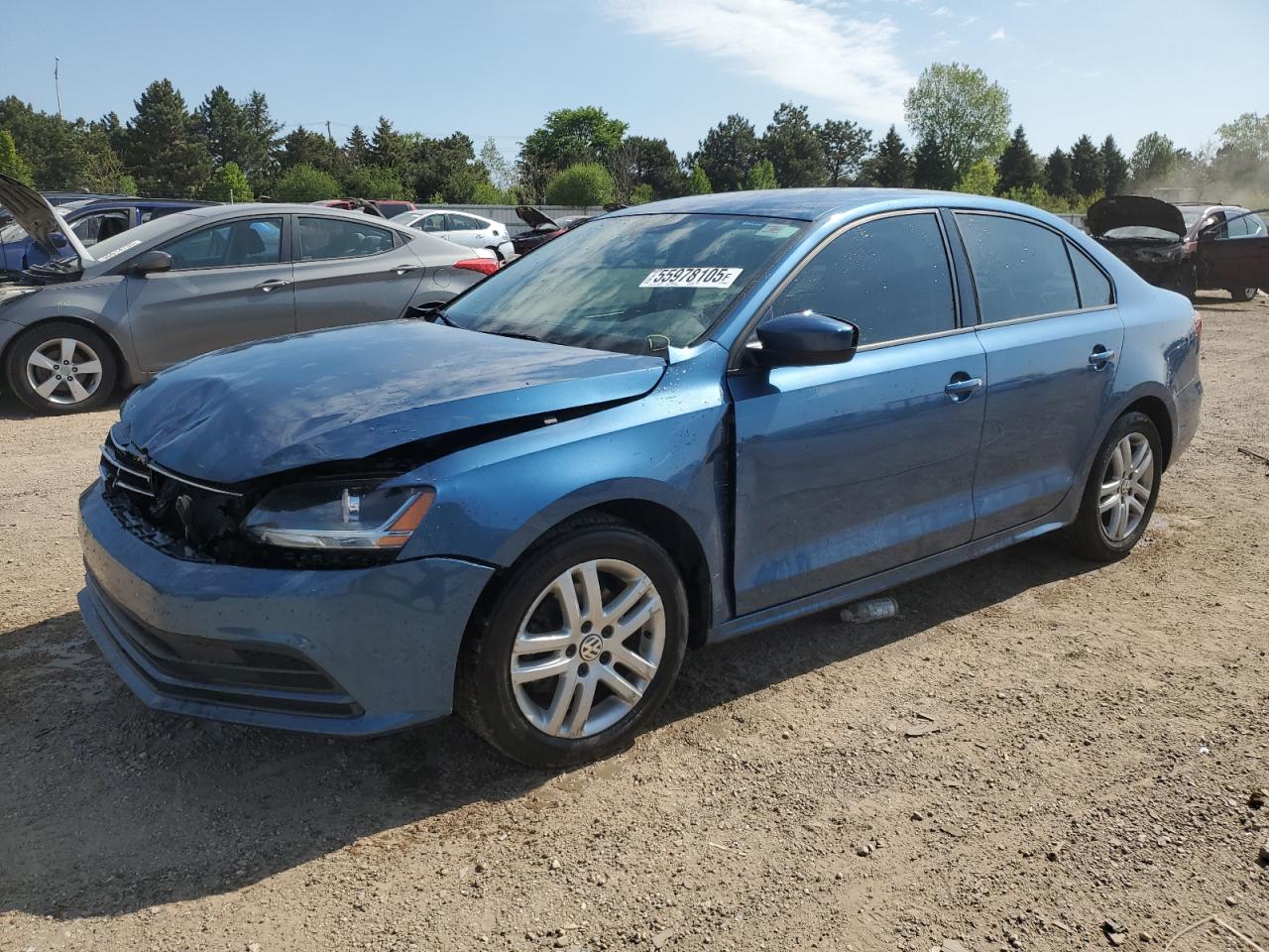 2018 Volkswagen Jetta S for Sale in Elgin, IL - Front End