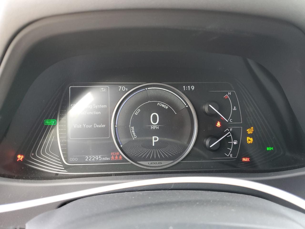 2020 Lexus Ux 250H VIN: JTHP9JBH6L2032942 Lot: 56675505