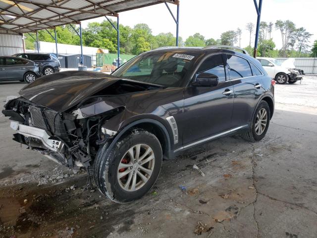  INFINITI FX35 2012 Бордовый