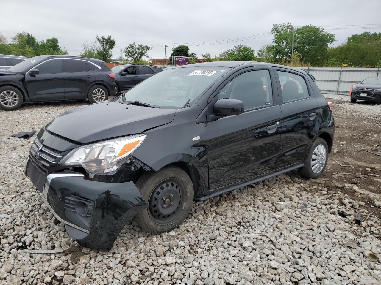 2022 Mitsubishi Mirage Es للبيع في Chicago Heights، IL - Front End