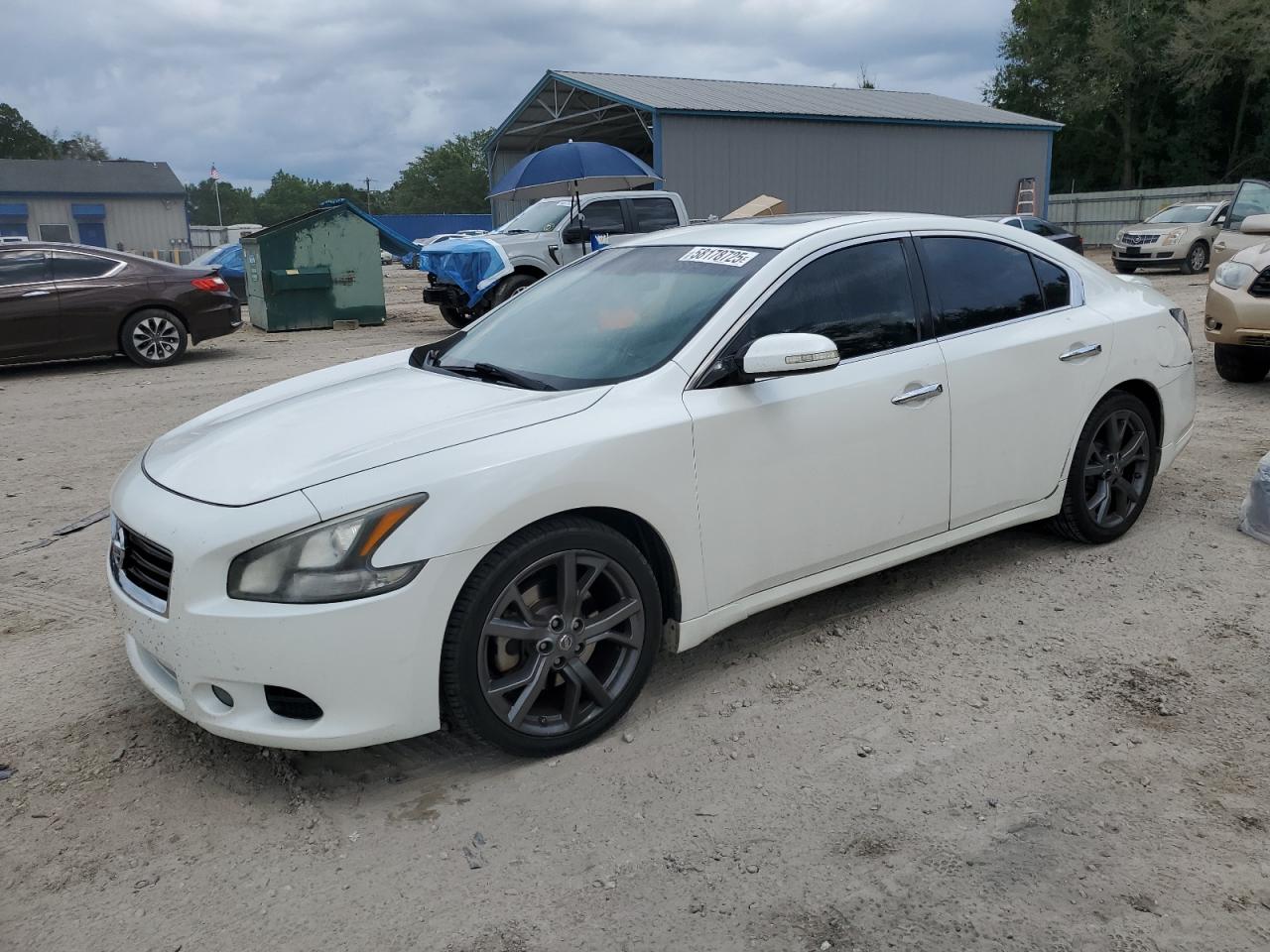 2013 Nissan Maxima S zu verkaufen in Midway, FL - Side
