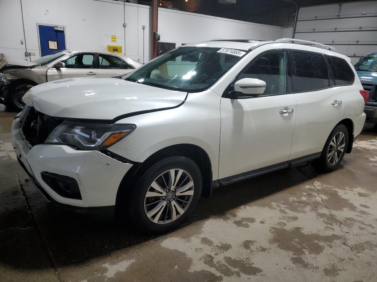 2017 Nissan Pathfinder S للبيع في Blaine، MN - Front End