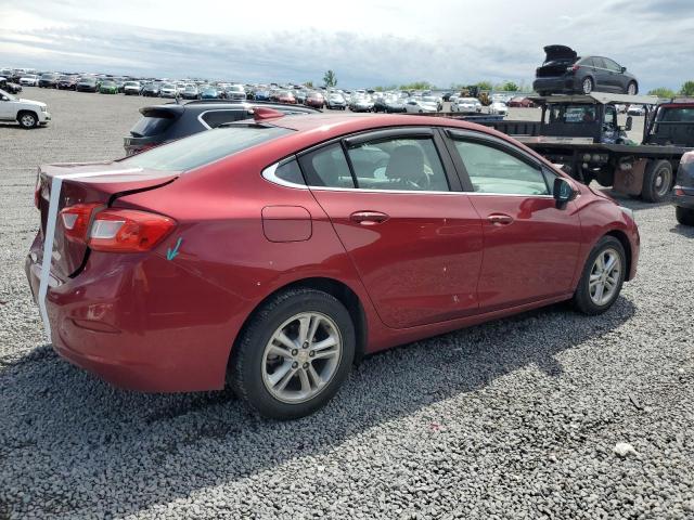  CHEVROLET CRUZE 2017 Red
