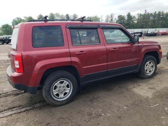  JEEP PATRIOT 2013 Red