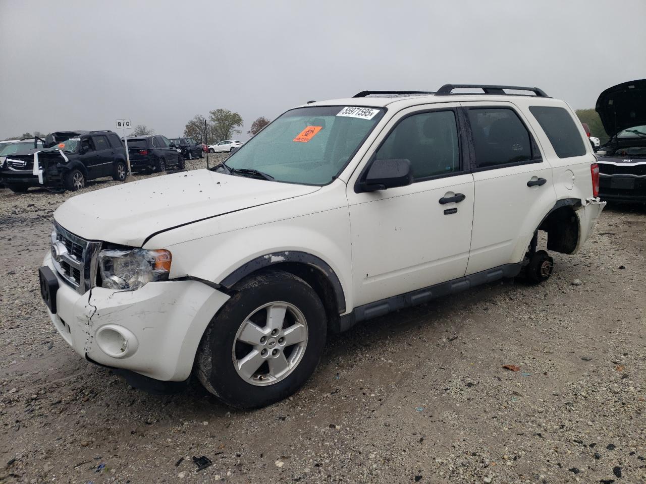 2011 Ford Escape Xlt للبيع في West Warren، MA - Undercarriage