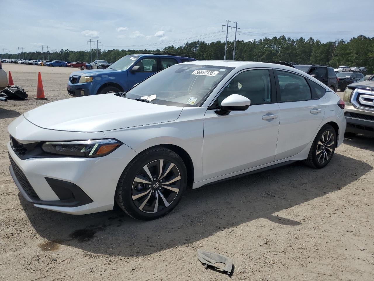 2024 Honda Civic Exl for Sale in Greenwell Springs, LA - Side