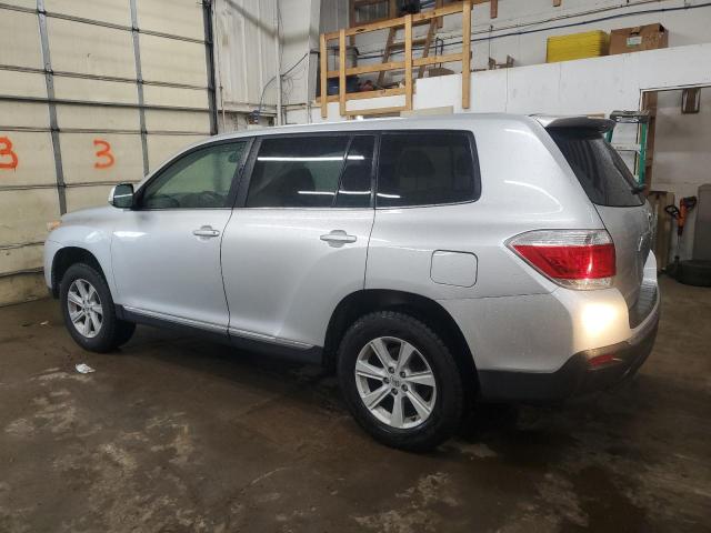 Parquets TOYOTA HIGHLANDER 2013 Srebrny