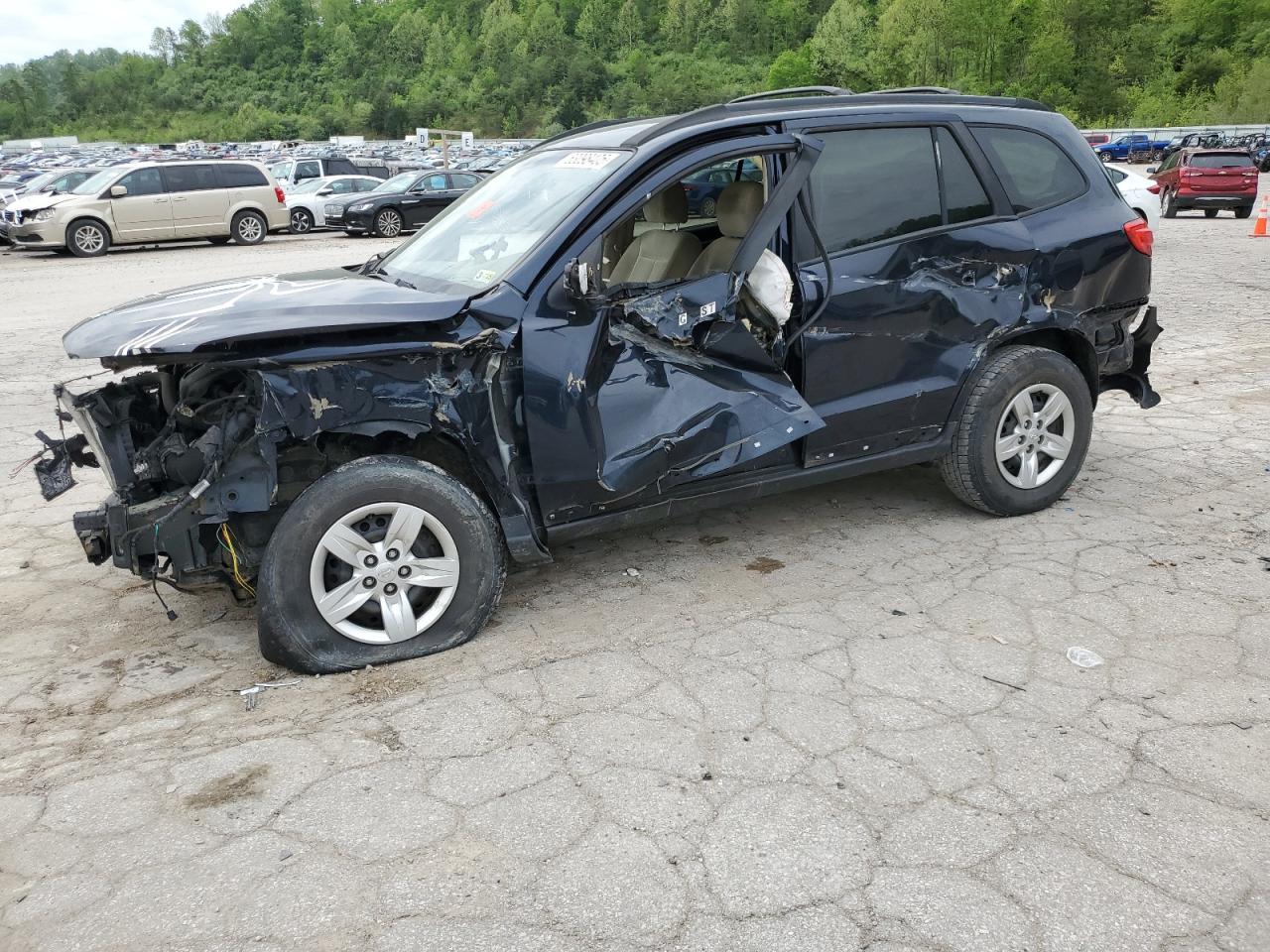 2009 Hyundai Santa Fe Gls VIN: 5NMSG73D79H274336 Lot: 53098405