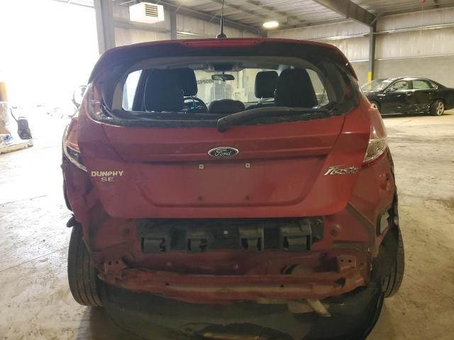  FORD FIESTA 2016 Czerwony