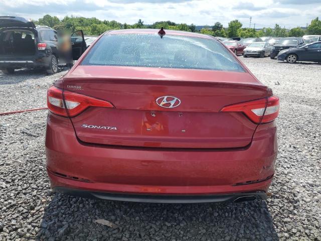  HYUNDAI SONATA 2016 Красный
