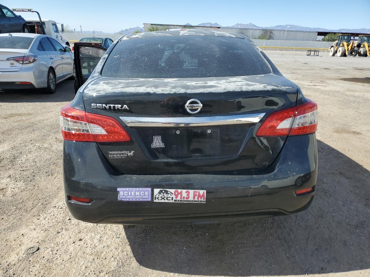 2015 Nissan Sentra S VIN: 3N1AB7AP1FY358700 Lot: 57102385