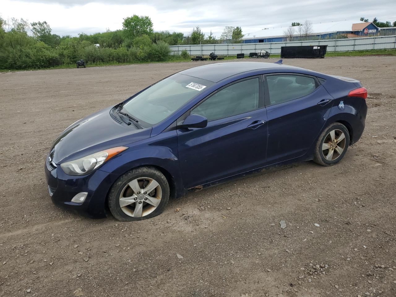 2012 Hyundai Elantra Gls for Sale in Columbia Station, OH - Front End