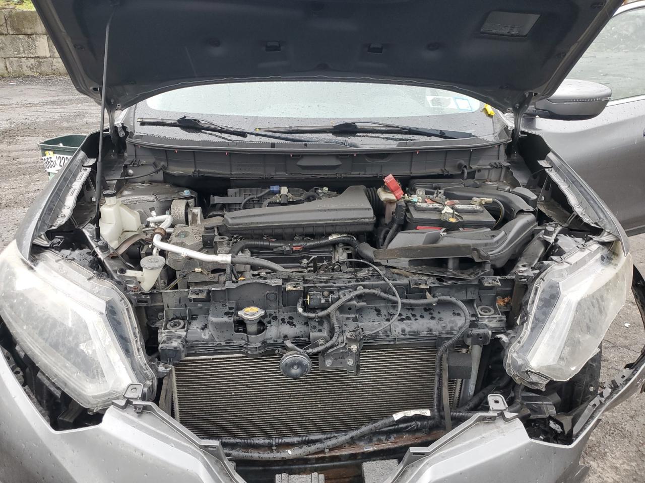 2016 Nissan Rogue S VIN: KNMAT2MVXGP594367 Lot: 57076665