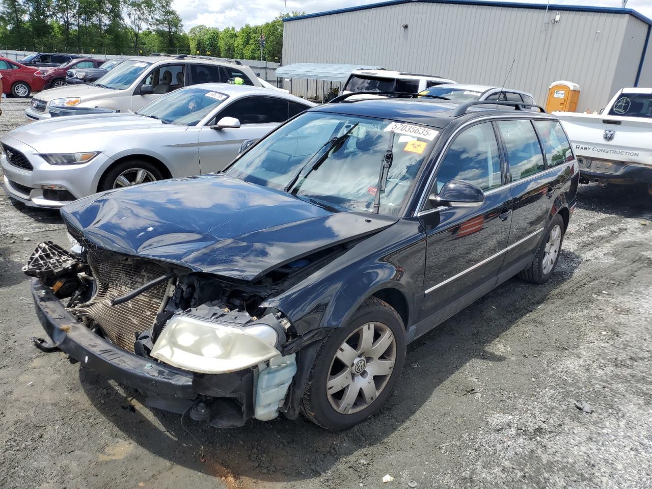 2005 Volkswagen Passat Gls na sprzedaż w Spartanburg, SC - Front End