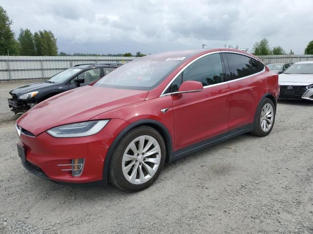  TESLA MODEL X 2019 Czerwony