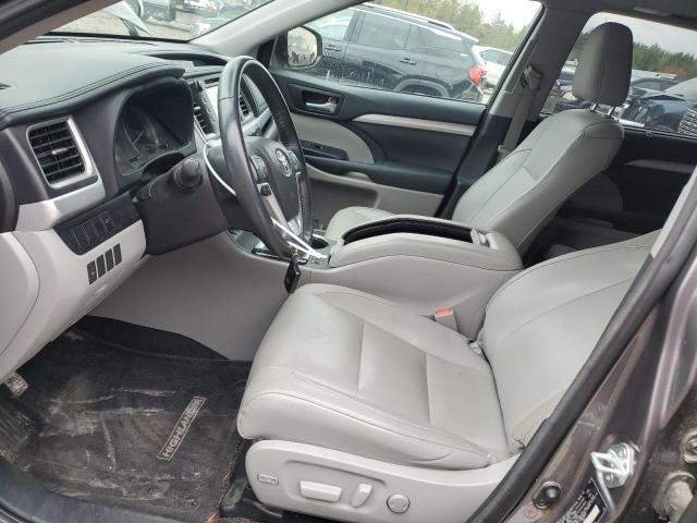  TOYOTA HIGHLANDER 2015 Szary