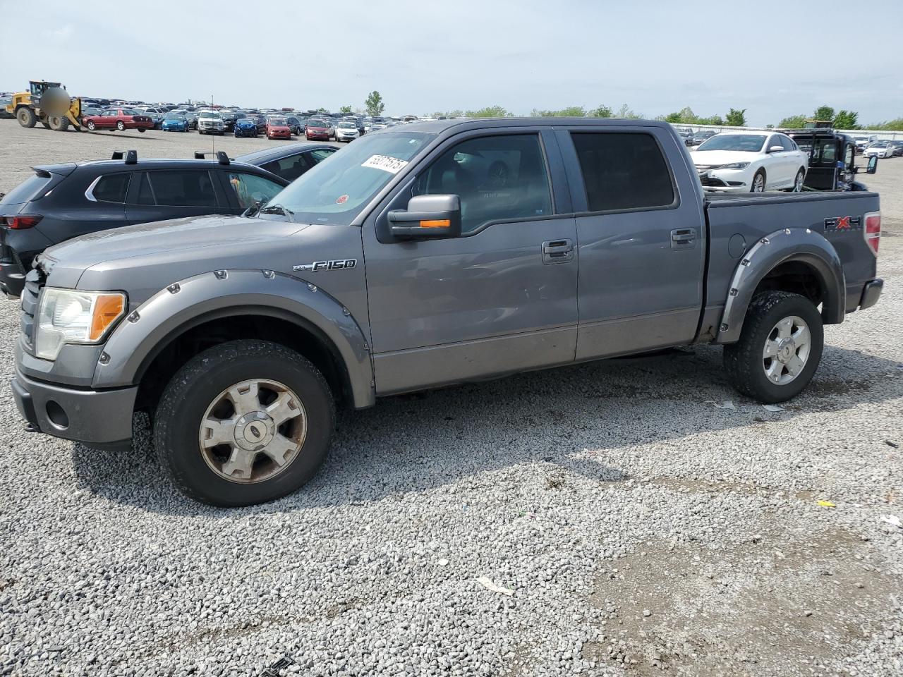 2010 Ford F150 Supercrew продається в Earlington, KY - Hail