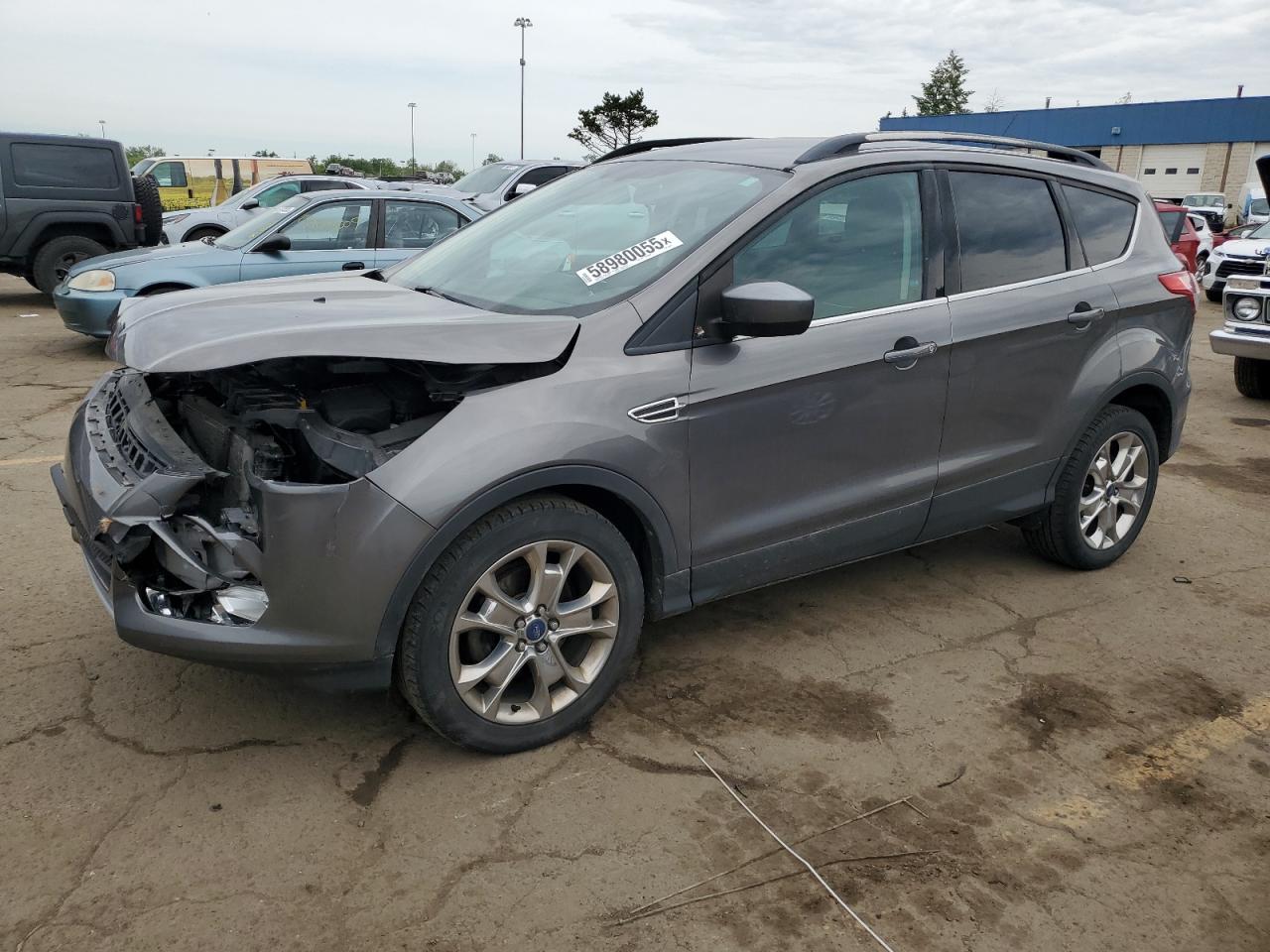 2014 Ford Escape Se na sprzedaż w Woodhaven, MI - Front End