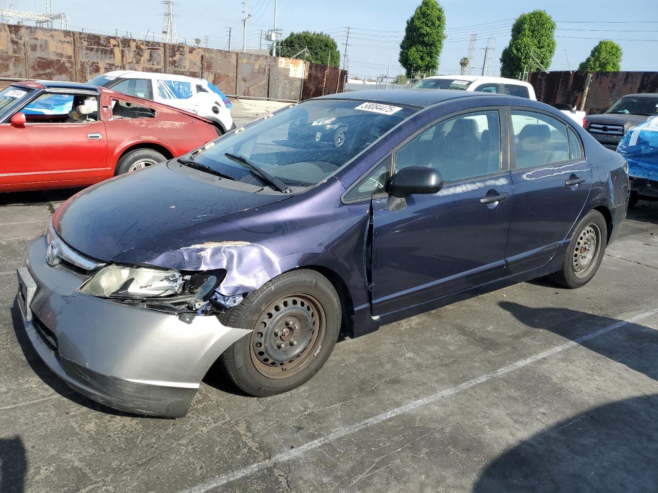 2011 Honda Civic Vp zu verkaufen in Wilmington, CA - Front End