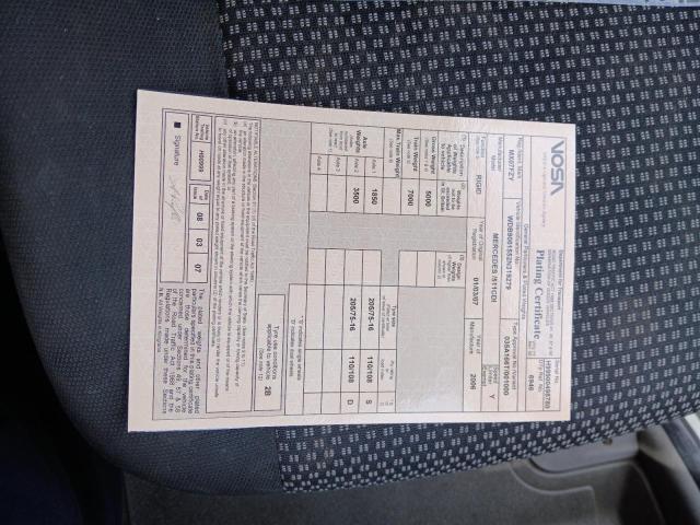 2007 MERCEDES BENZ SPRINTER