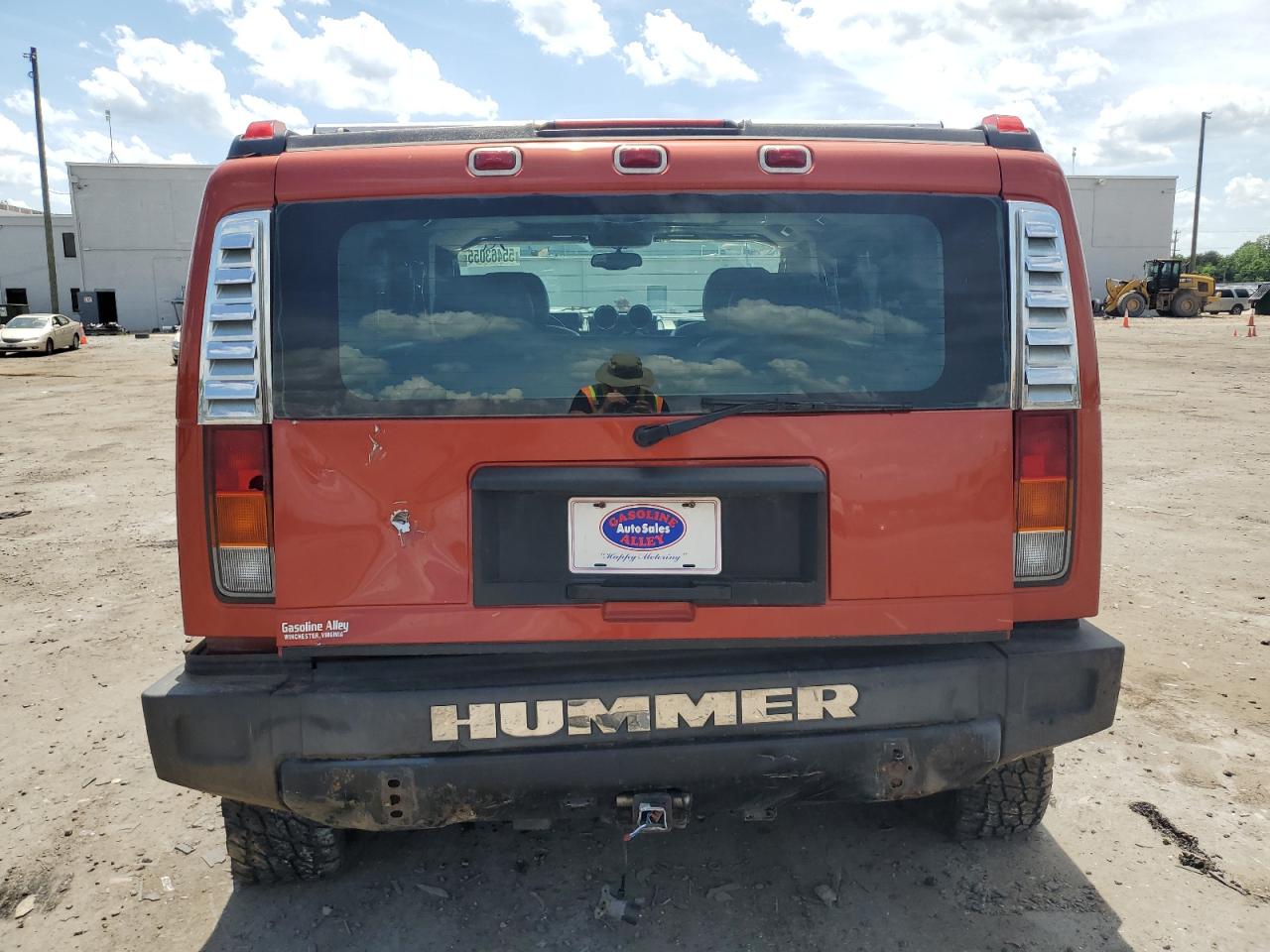 2003 Hummer H2 VIN: 5GRGN23U93H116196 Lot: 55463055