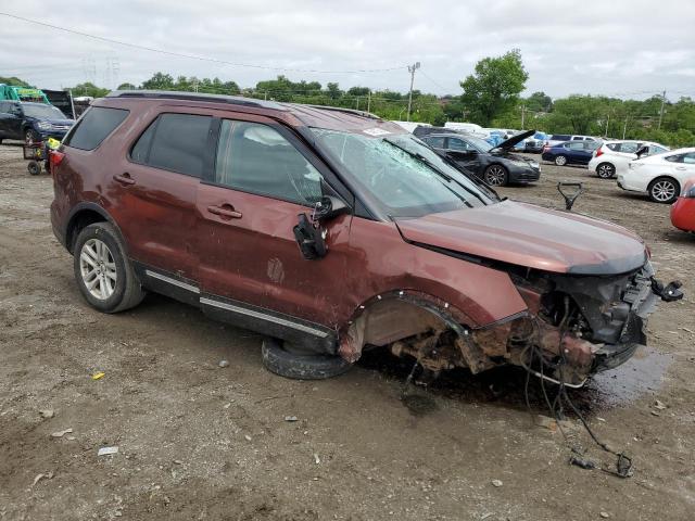  FORD EXPLORER 2018 Бургунді