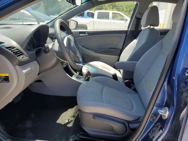  HYUNDAI ACCENT 2016 Blue