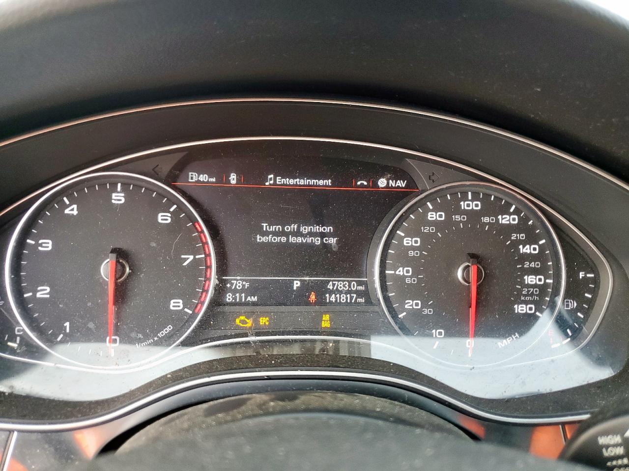 2013 Audi A7 Prestige VIN: WAU2GAFC2DN155196 Lot: 56984455