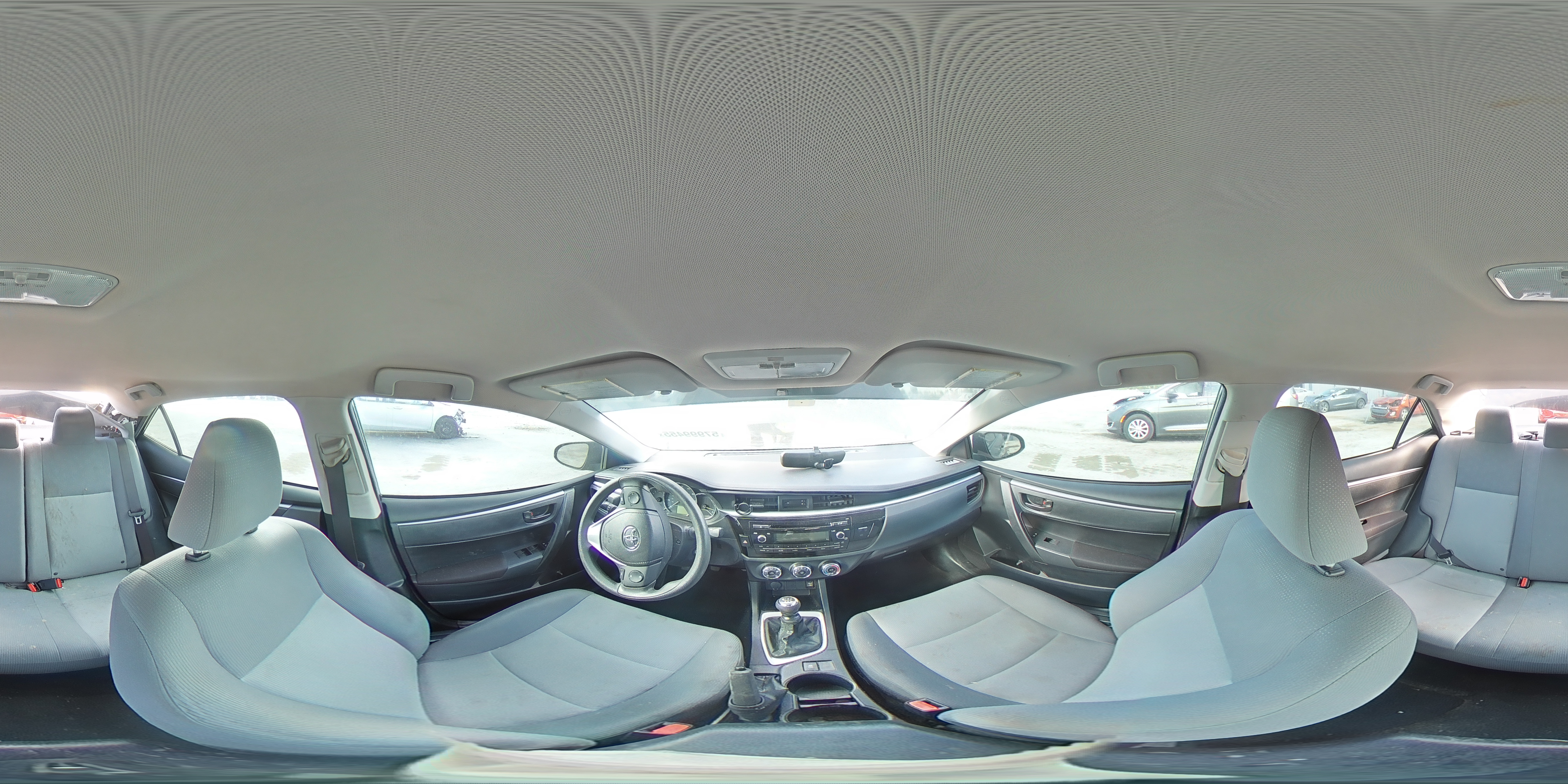 2015 Toyota Corolla L VIN: 2T1BURHEXFC369755 Lot: 57999455