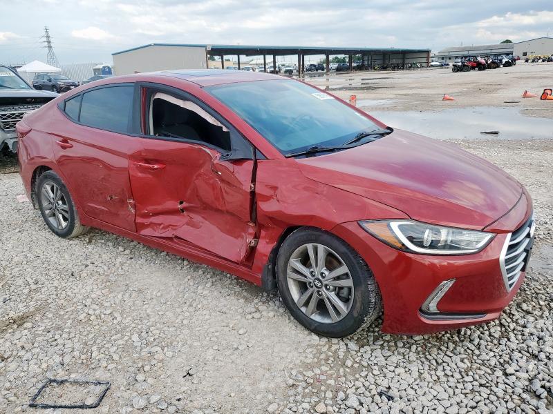  HYUNDAI ELANTRA 2017 Czerwony