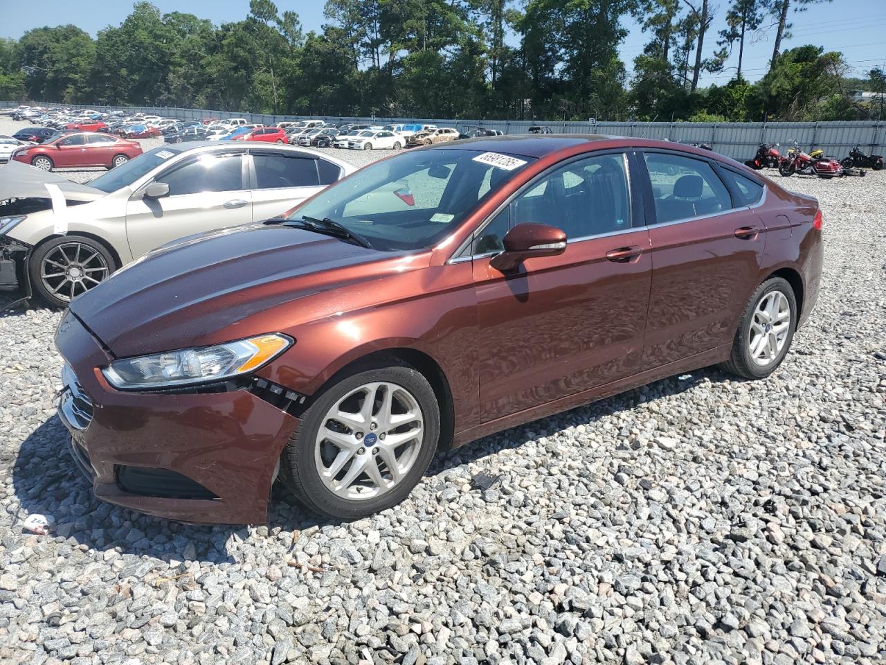 2015 Ford Fusion Se na sprzedaż w Byron, GA - Front End