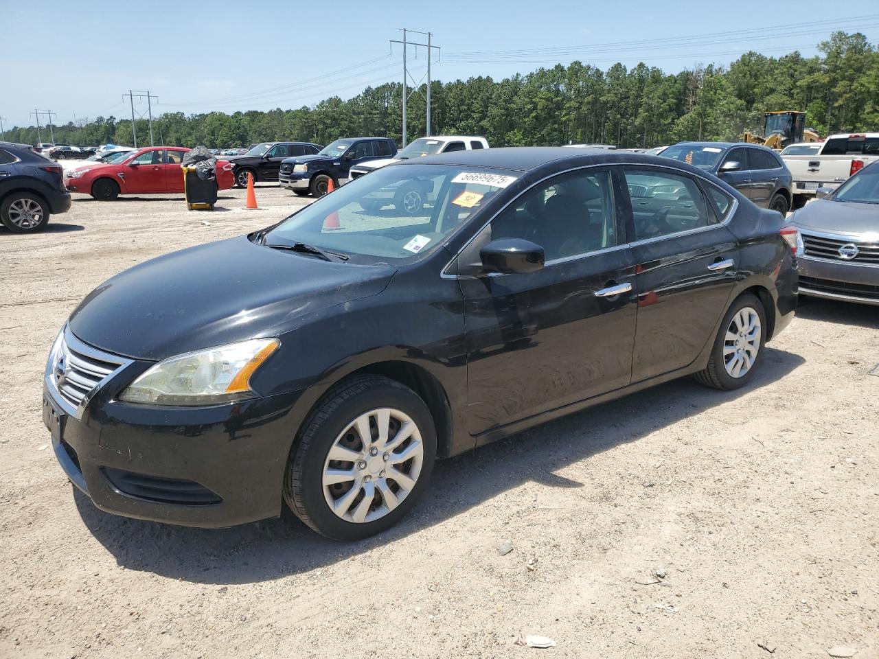 2014 Nissan Sentra S zu verkaufen in Greenwell Springs, LA - Water/Flood
