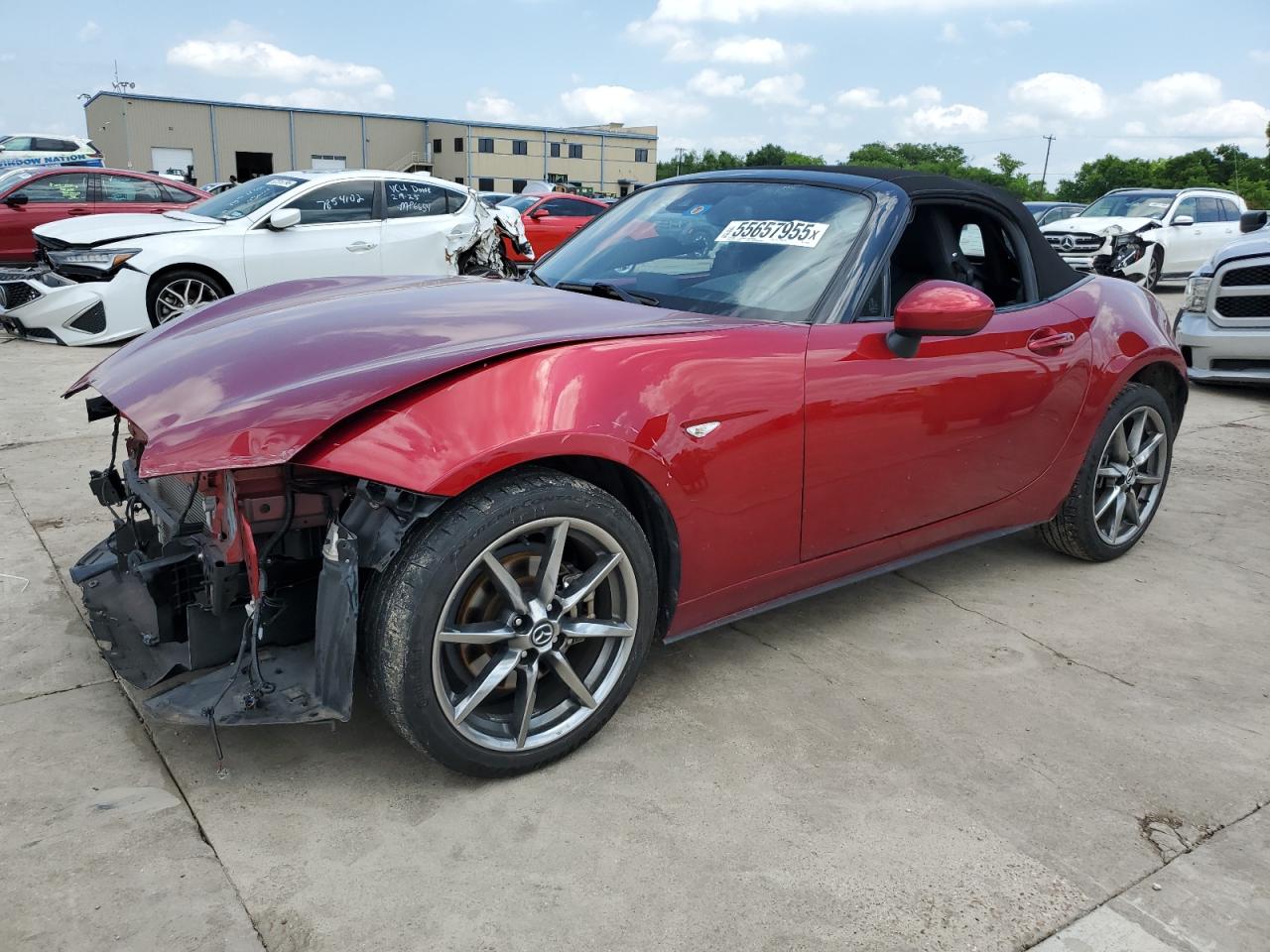 2021 Mazda Mx-5 Miata Grand Touring იყიდება Wilmer-ში, TX - Front End