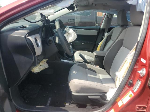  TOYOTA COROLLA 2018 Красный