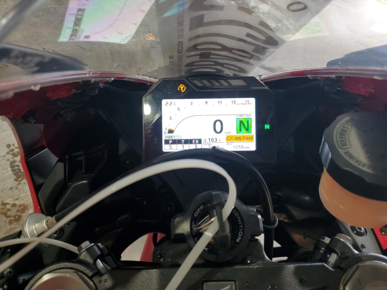 2018 Honda Cbr1000 Rr VIN: JH2SC7716JK100401 Lot: 58487235