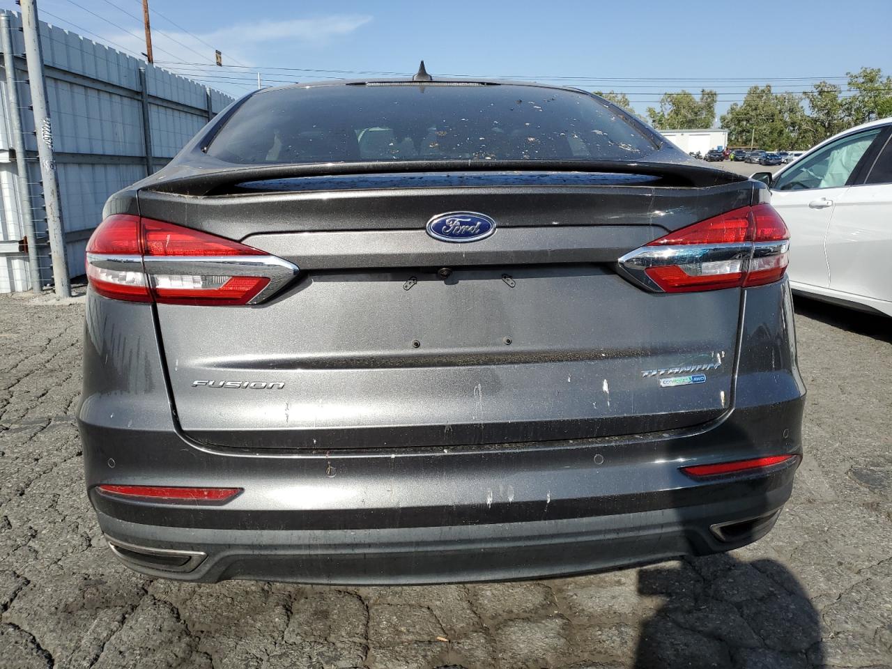 2019 Ford Fusion Titanium VIN: 3FA6P0D91KR240987 Lot: 57500305