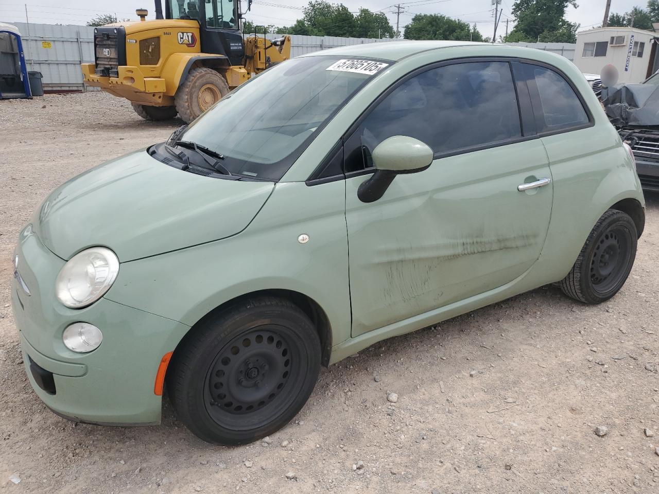 2015 Fiat 500 Pop de vânzare în Oklahoma City, OK - Side
