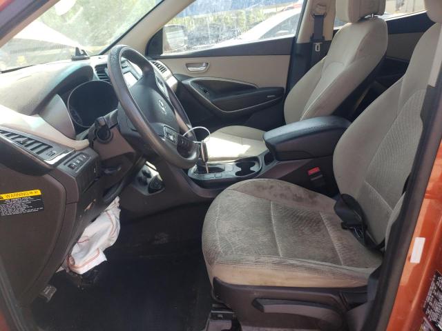  HYUNDAI SANTA FE 2017 Оранжевый