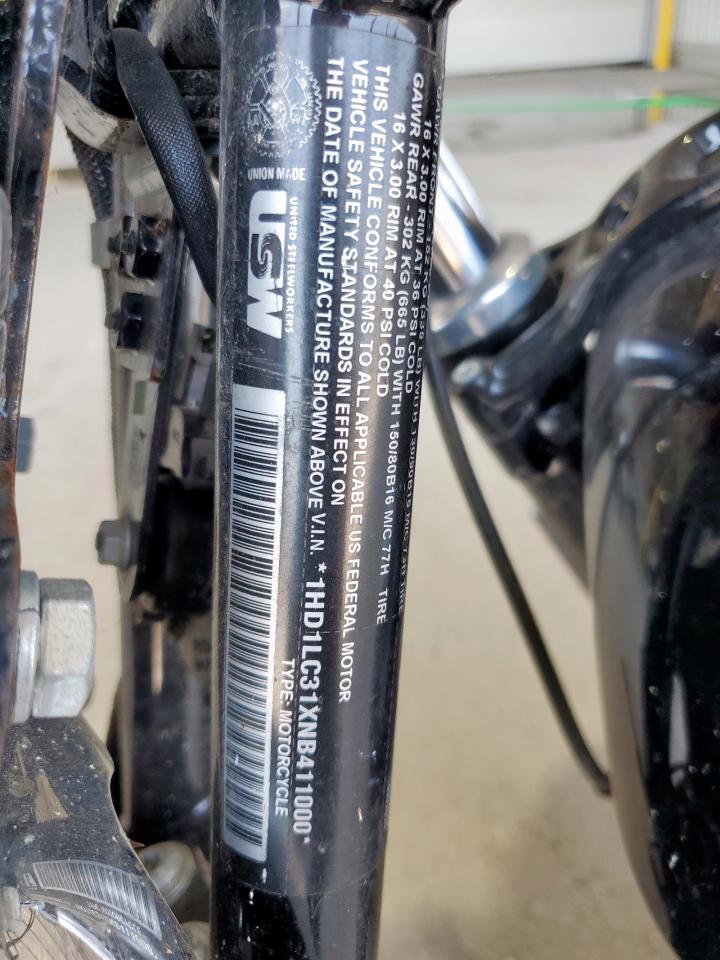 2022 Harley-Davidson Xl1200 X VIN: 1HD1LC31XNB411000 Lot: 58477075