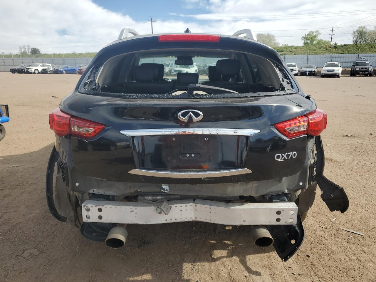 2015 Infiniti Qx70 VIN: JN8CS1MW0FM482289 Lot: 56597955