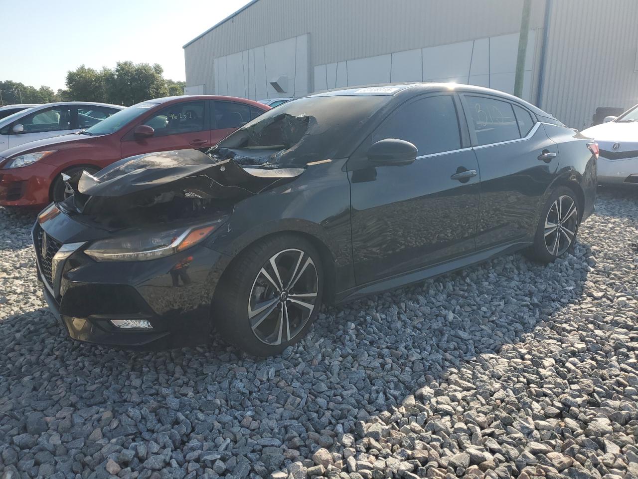 2021 Nissan Sentra Sr للبيع في Apopka، FL - Burn - Engine