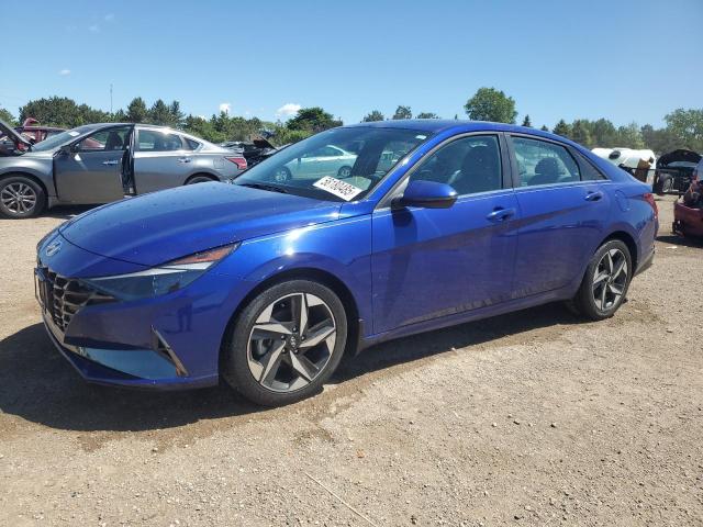  HYUNDAI ELANTRA 2022 Синий