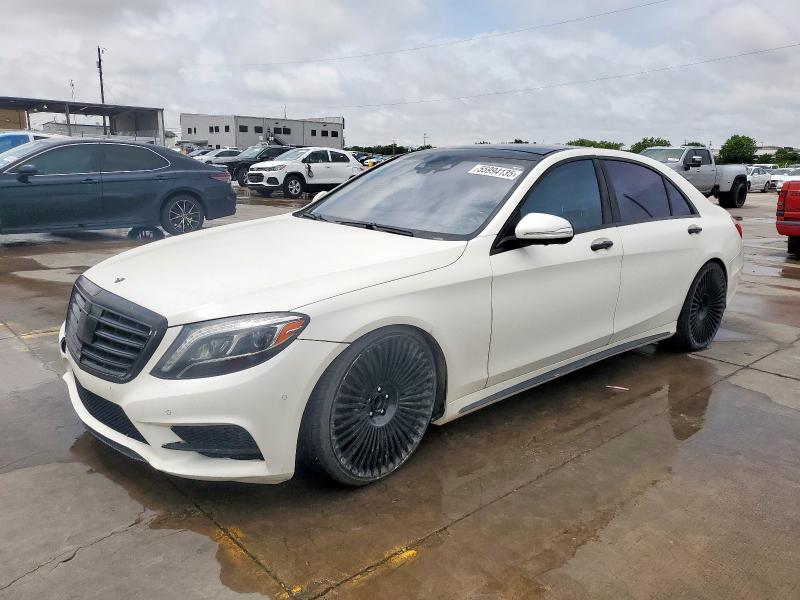 Sedans MERCEDES-BENZ S-CLASS 2015 Biały