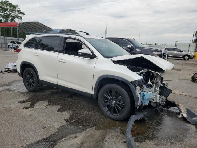  TOYOTA HIGHLANDER 2019 Белы