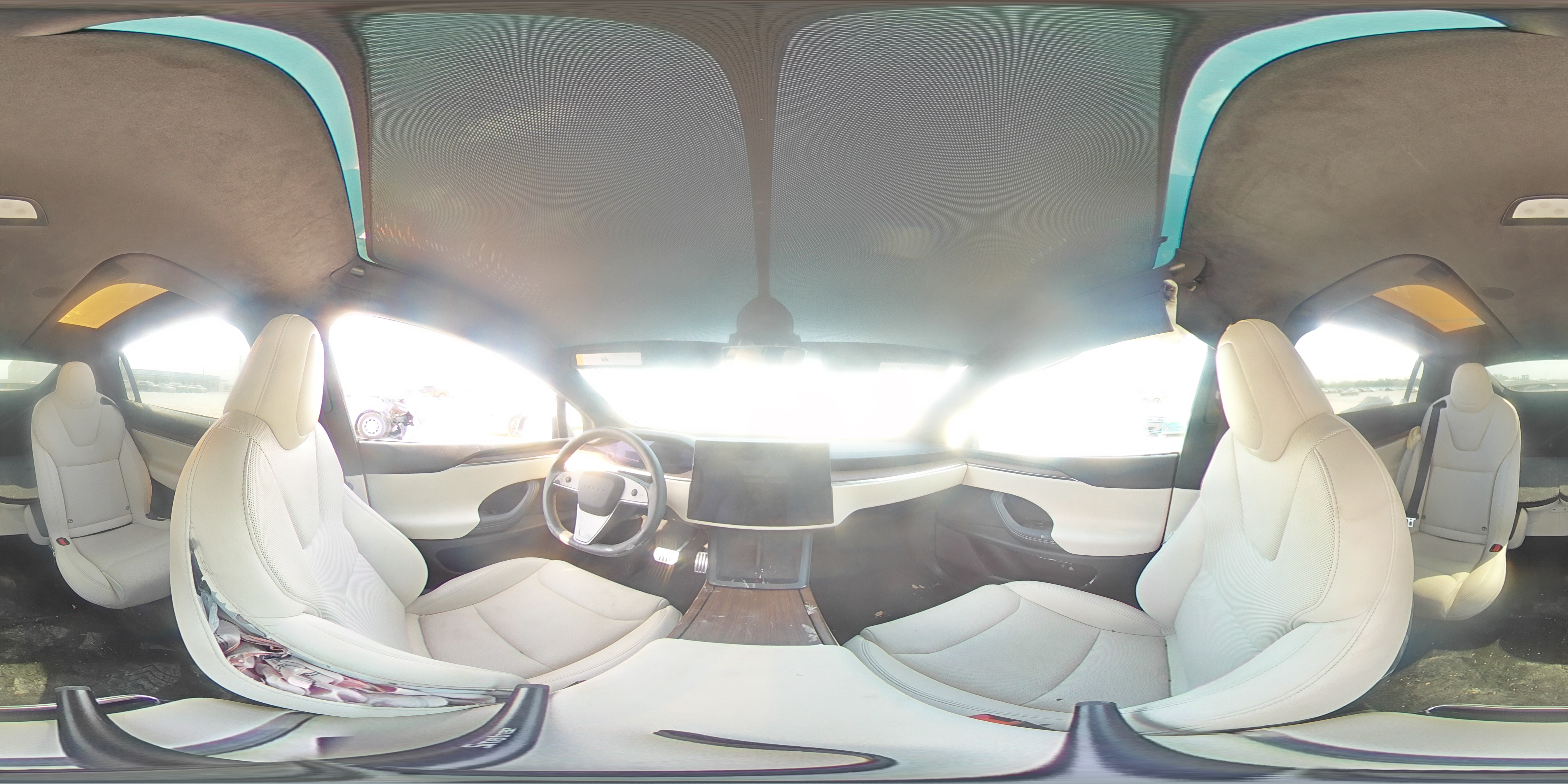 2023 Tesla Model X VIN: 7SAXCBE5XPF402192 Lot: 58039075