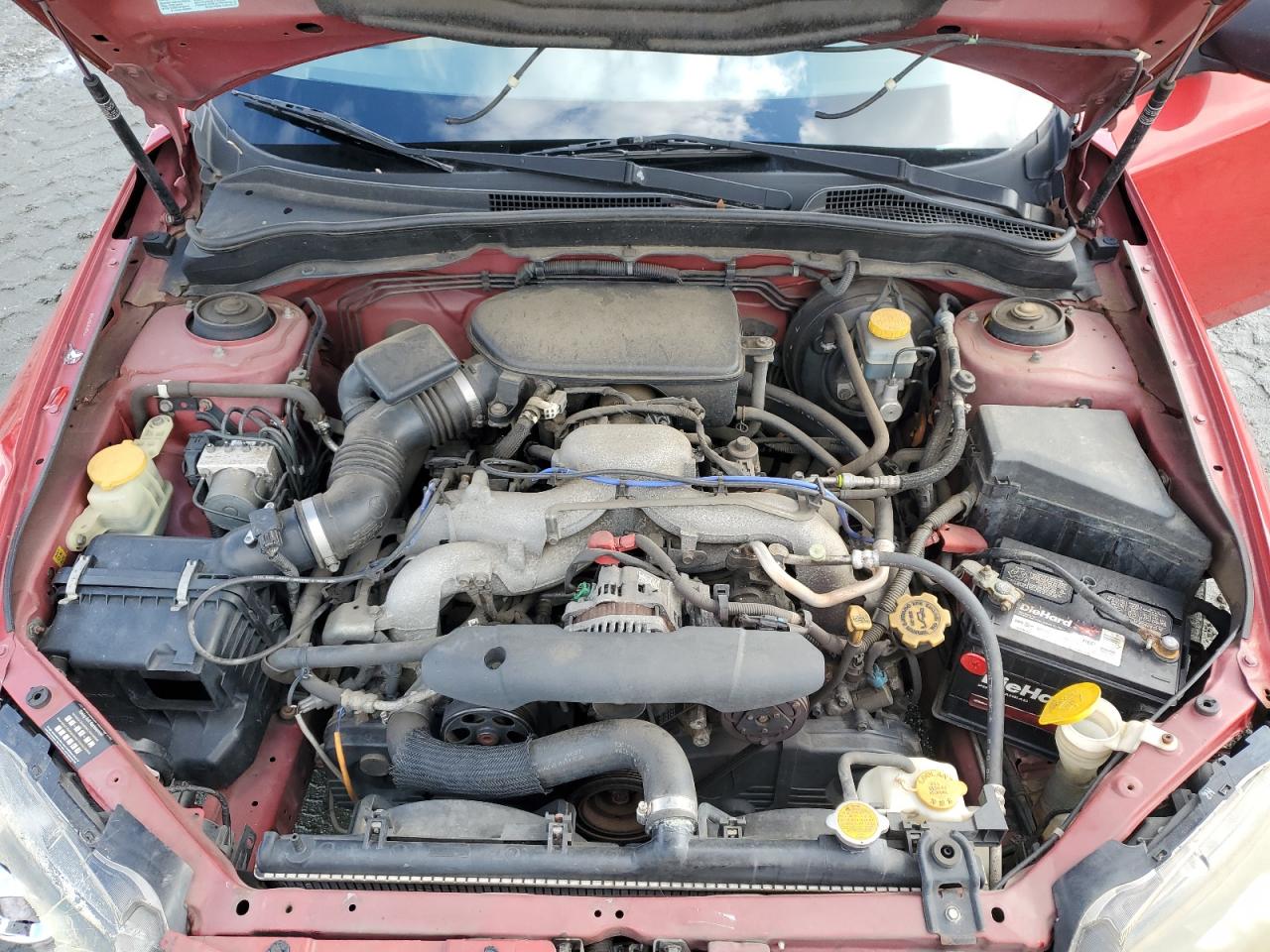 2008 Subaru Impreza 2.5I VIN: JF1GE61618H527747 Lot: 56606815
