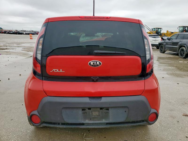  KIA SOUL 2015 Red