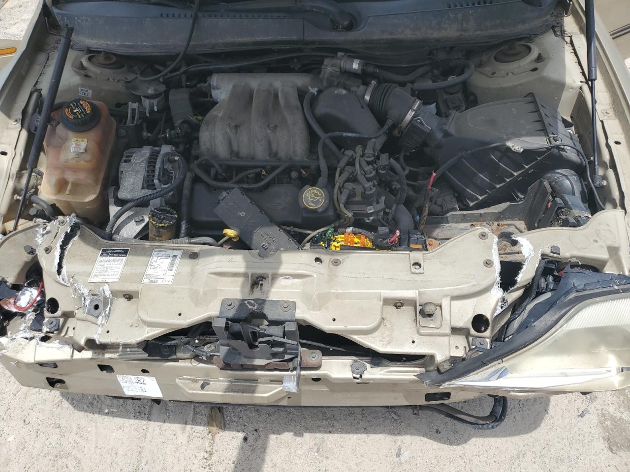 2000 Mercury Sable Gs VIN: 1MEFM50UXYA634743 Lot: 58463215