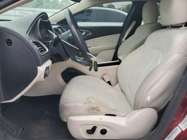  CHRYSLER 200 2016 Красный